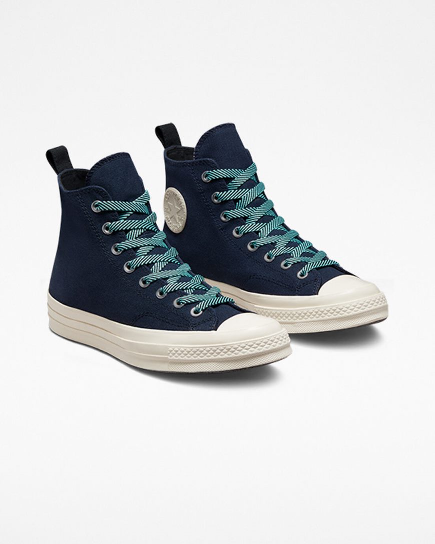 Dámské Boty Vysoké Converse Chuck 70 Counter Climate GORE-TEX Světle Tyrkysové | CZ RUW3104